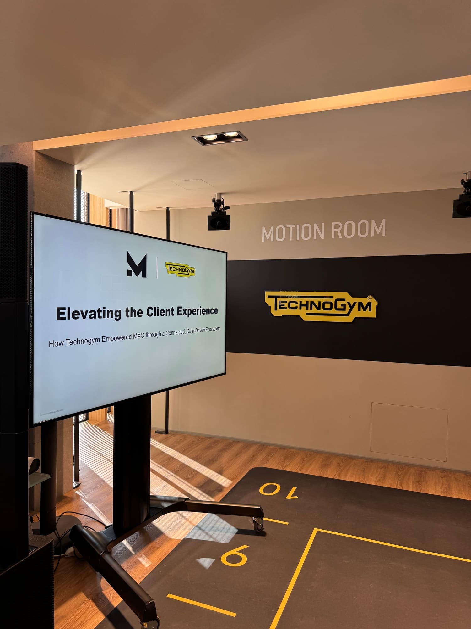 The MXO Motion Room powered by Technogym